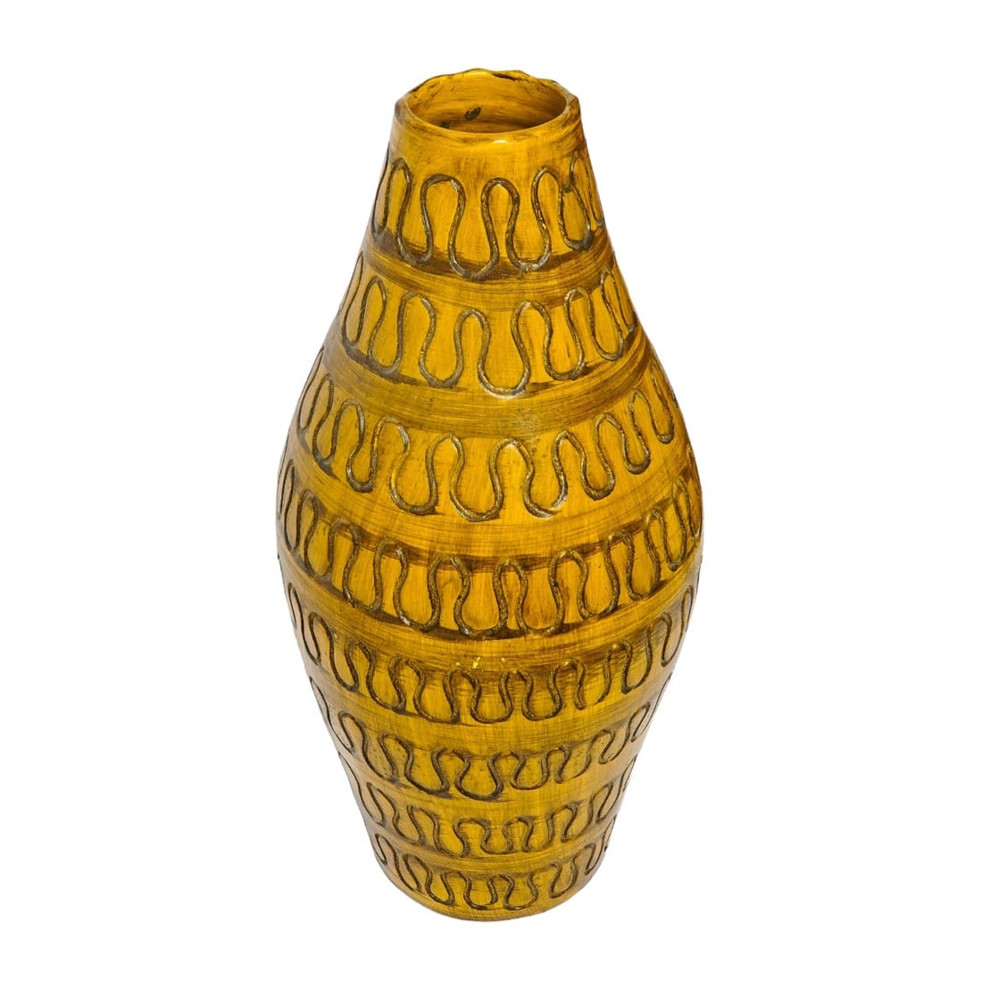 Rounded Tadelakt Designer Vase – Smooth Hand-Finished Plaster - 2