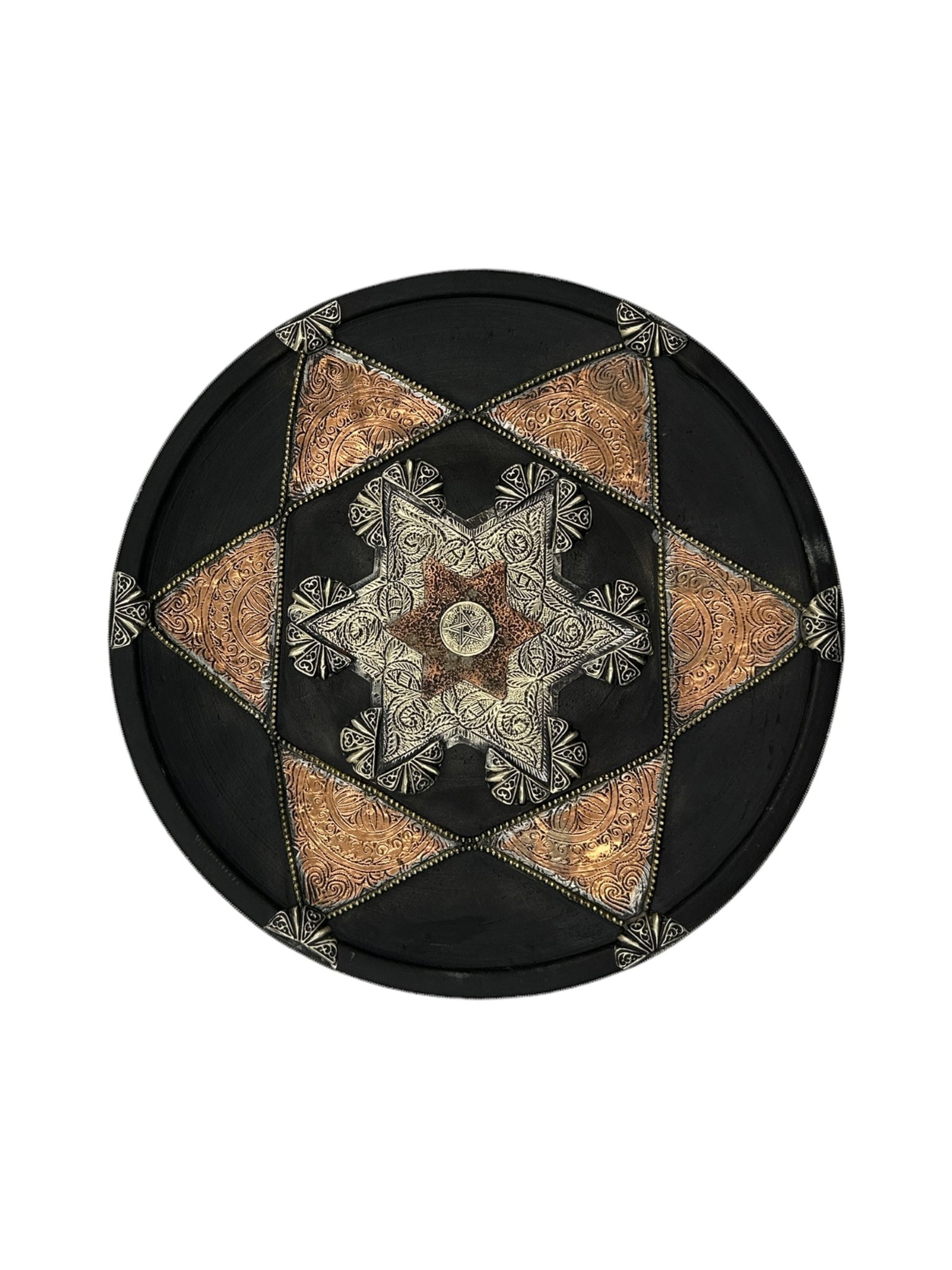 Handcrafted Copper-Tone Clay Pottery Plate – Natural Pigments: Sdissa Copper Plate Handcrafted Clay Pottery – Natural Pigments and Traditional Craftsmanship is a carefully crafted piece combining practical function with a distinctive, timeless design. Ideal for