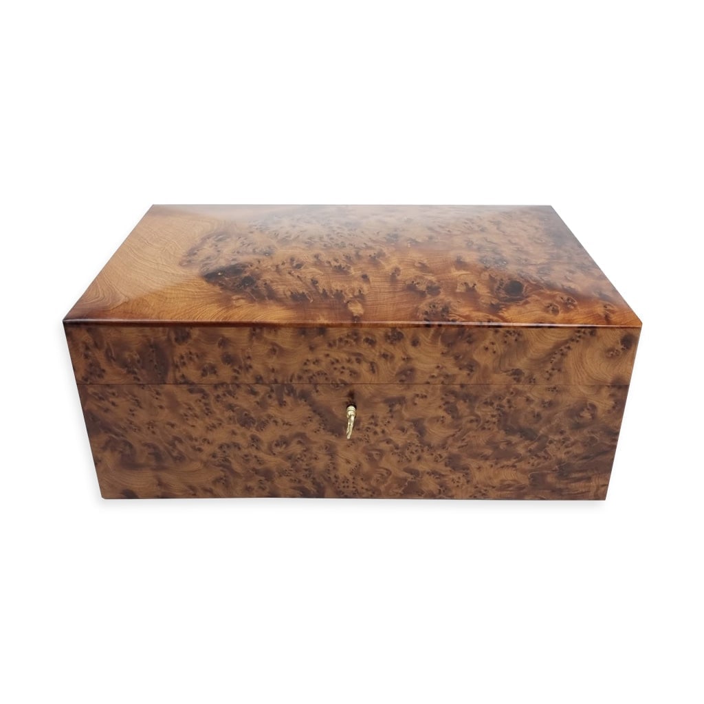 Thuya Wood Jewelry Organizer – Handcrafted Storage Box - 2