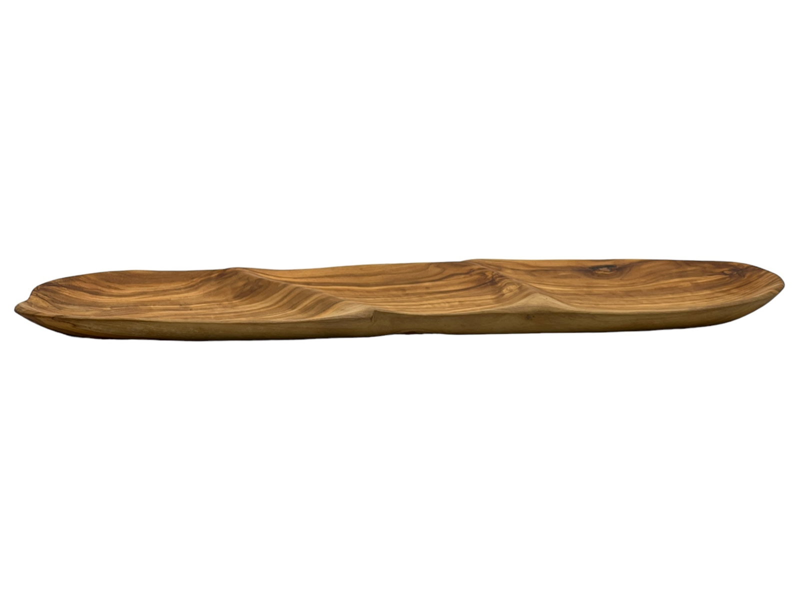 Handcrafted Walnut Wood Tray – Natural Wood Home Decor - 2