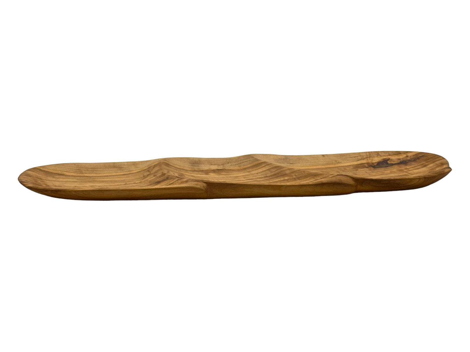 Handcrafted Walnut Wood Tray – Natural Wood Home Decor - 4