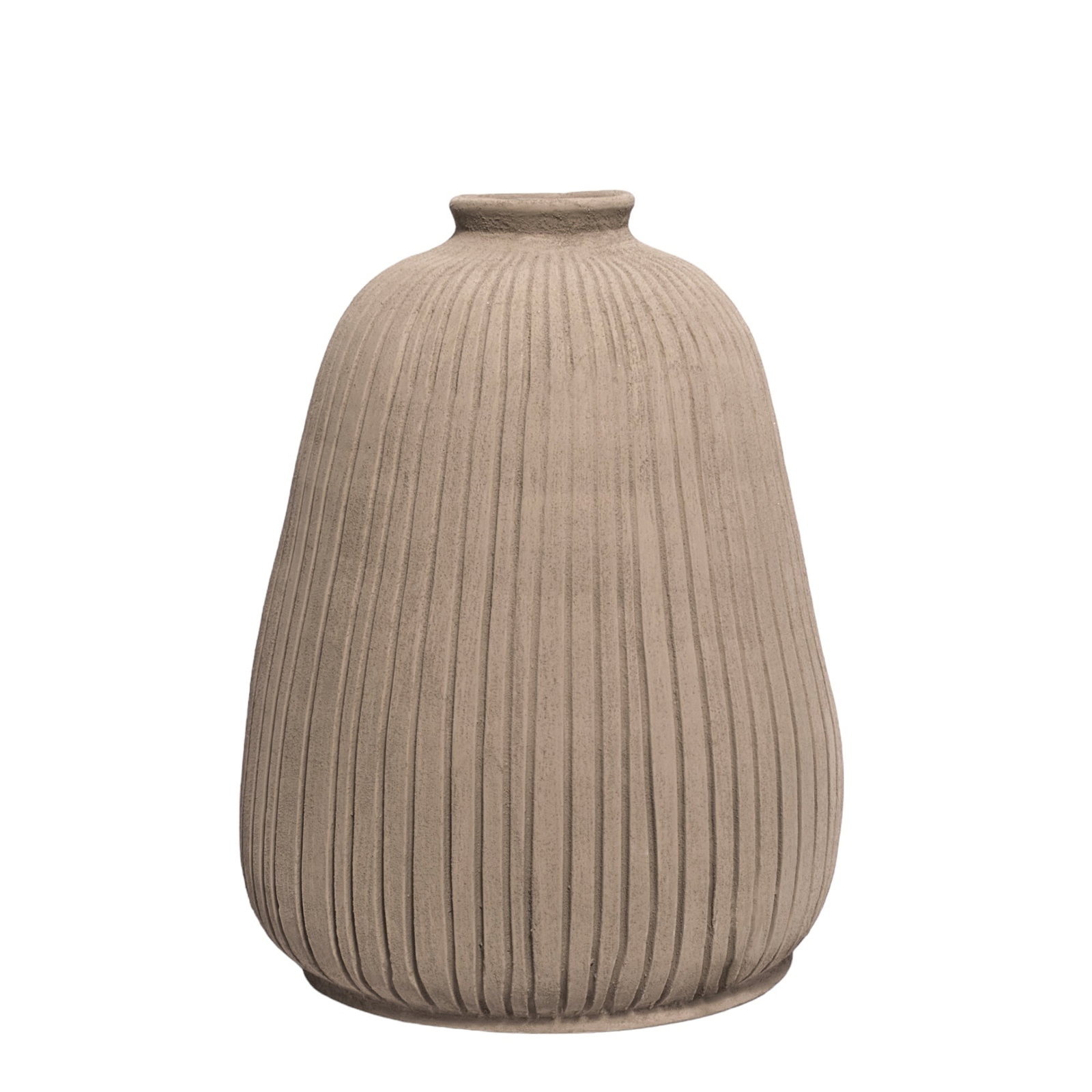 Minimalist Handcrafted Terracotta Vase - 3