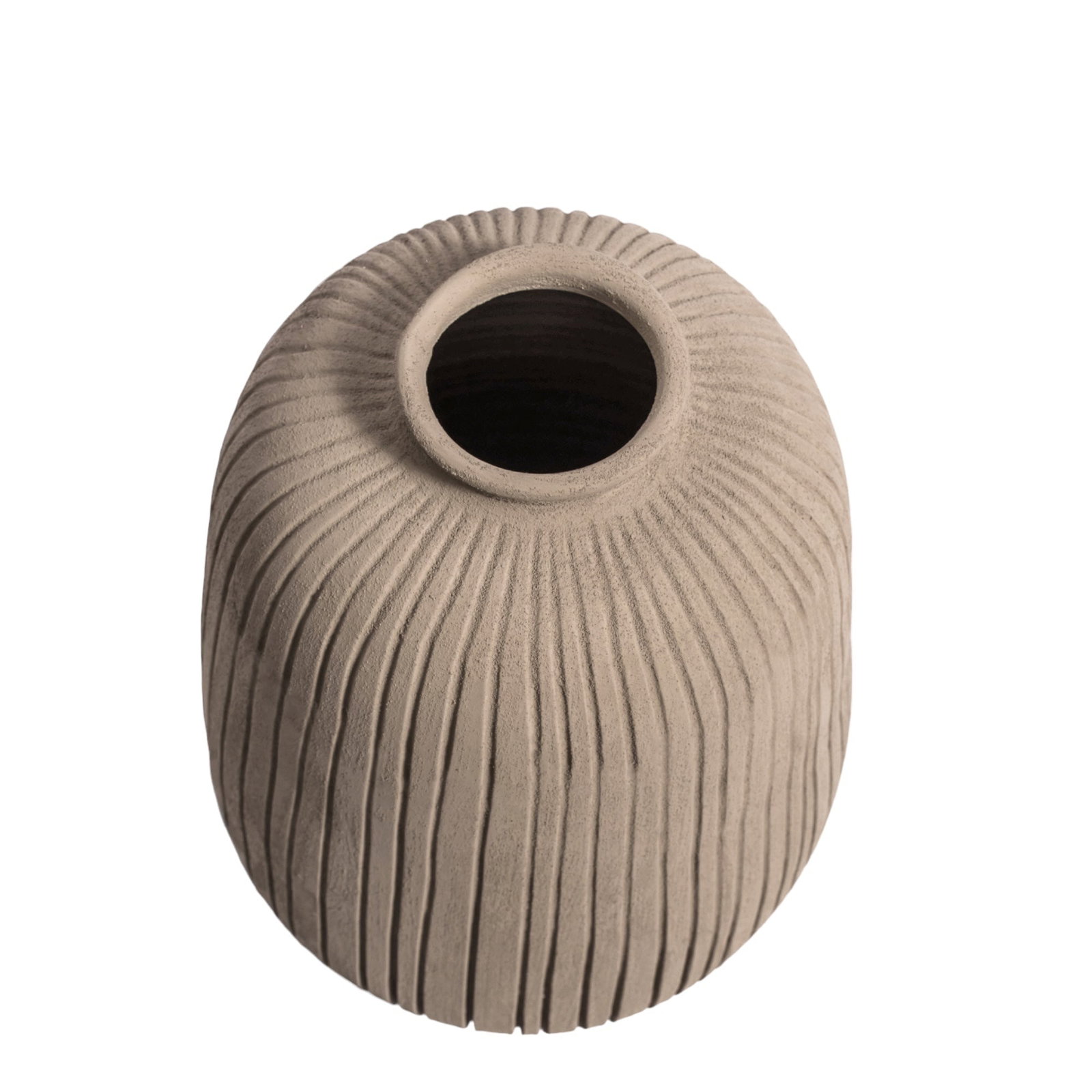 Minimalist Handcrafted Terracotta Vase - 4