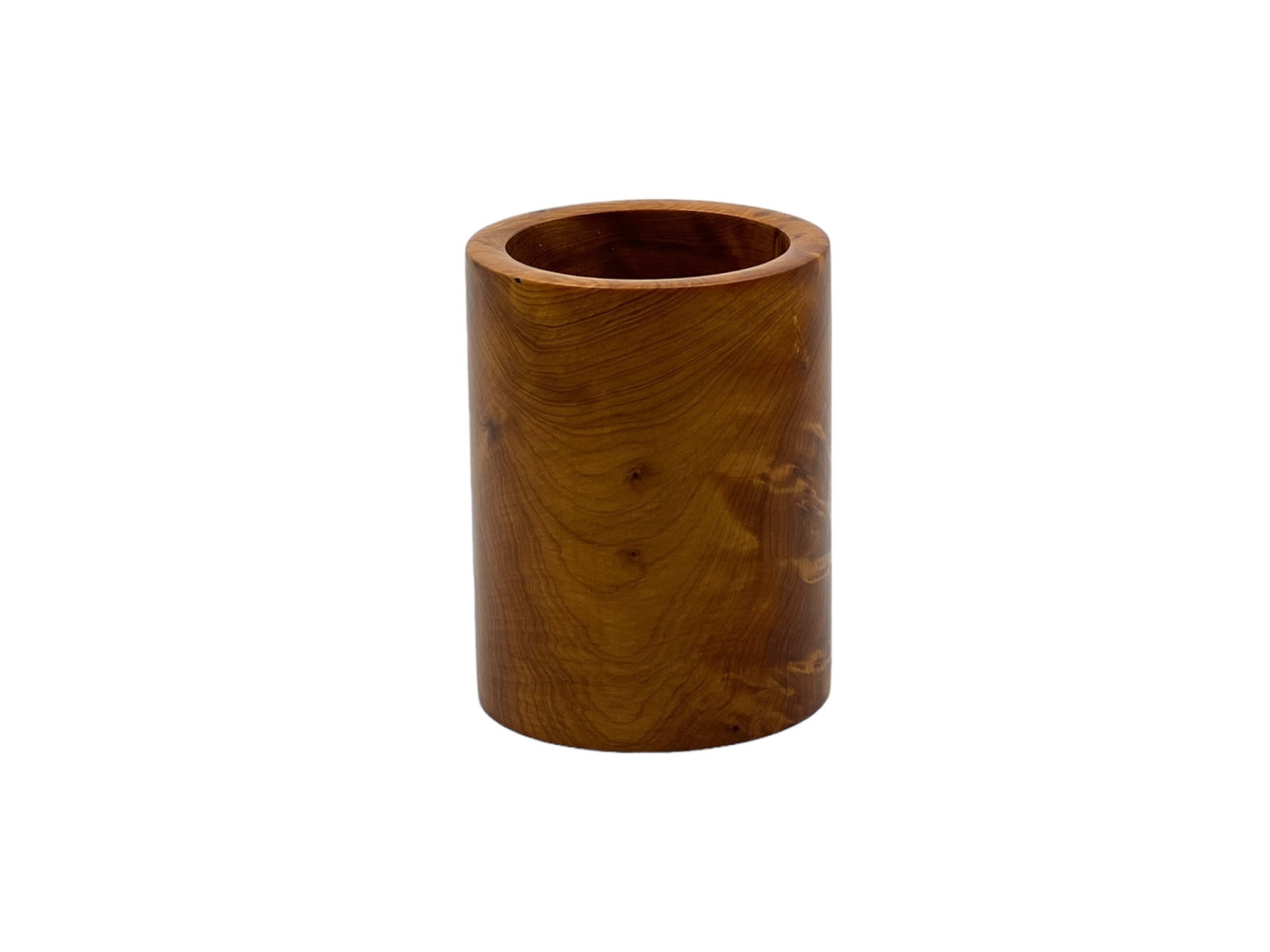 Thuya Wood Pen Cup Holders – Set of 2 - 3