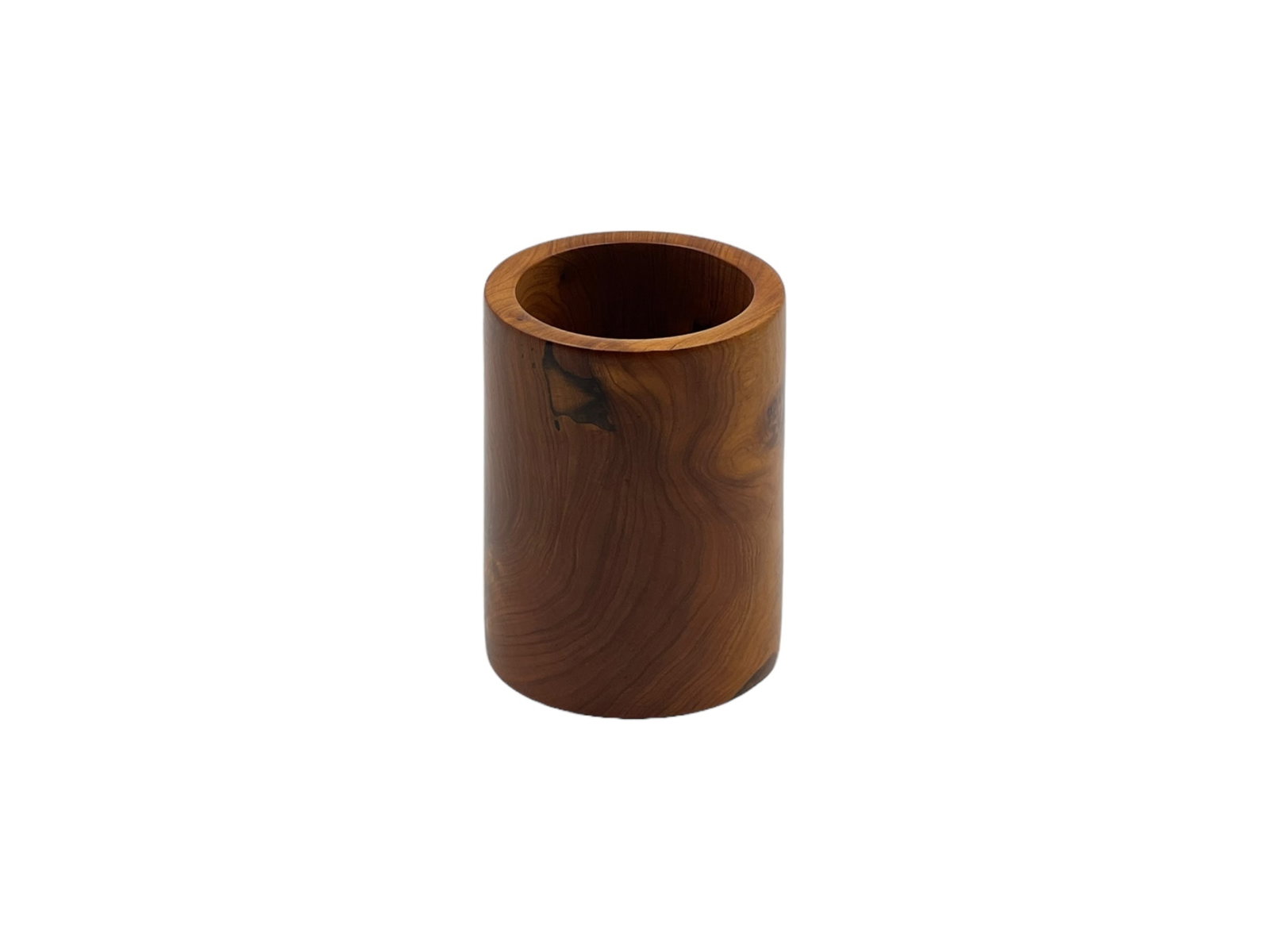 Thuya Wood Pen Cup Holders – Set of 2 - 5