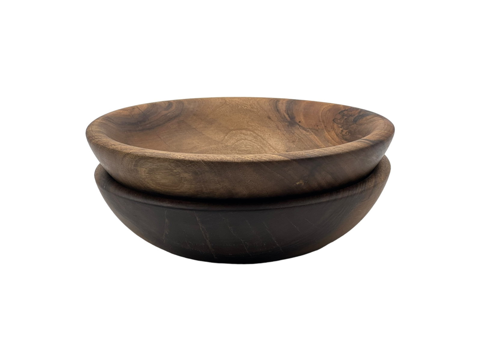 Handcrafted Walnut Wood Bowls – Set of 3 - 6