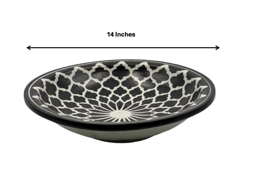 Handcrafted Clay Pottery Plate – Natural Pigments - 3