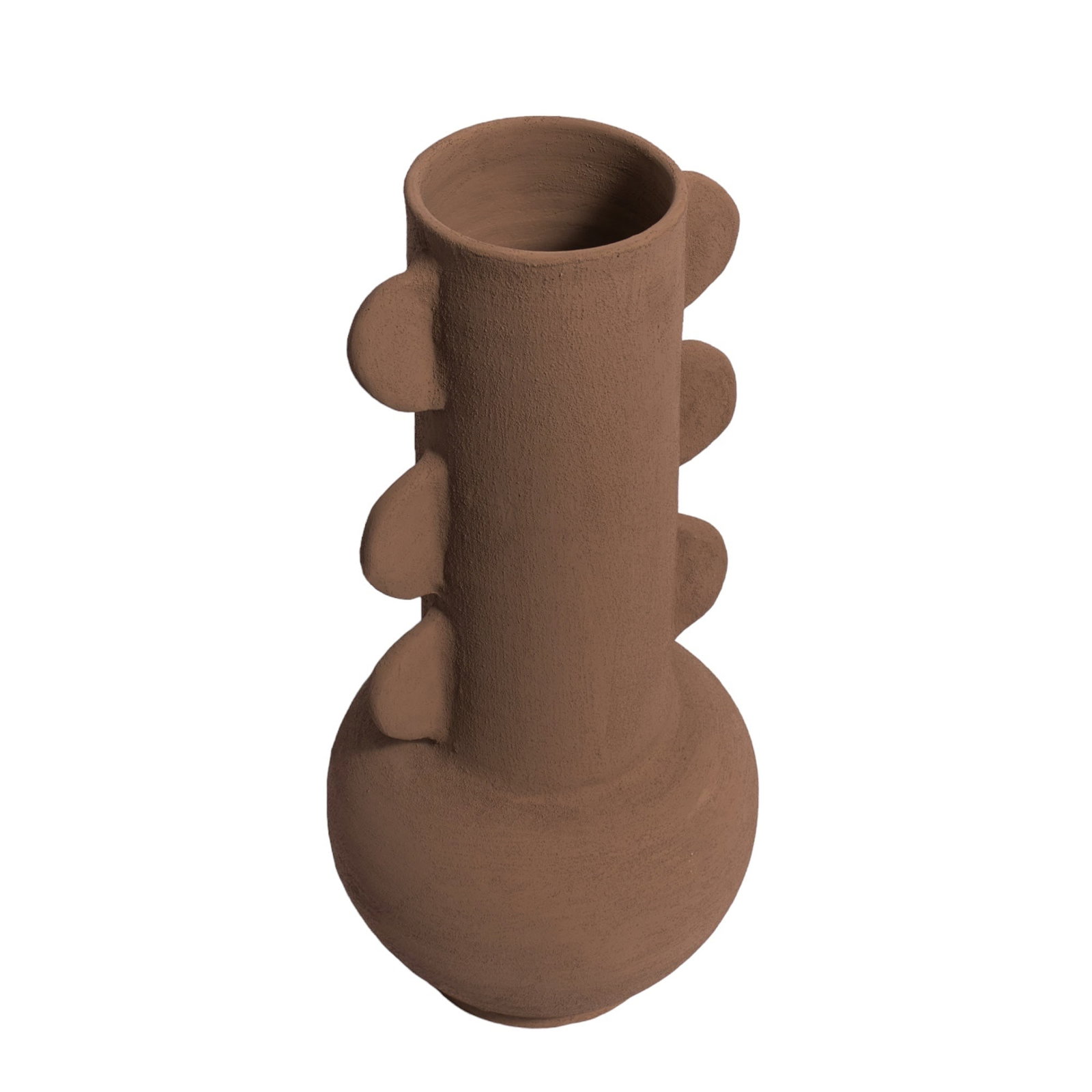 Vintage Luxury Terracotta Decorative Vase - 2