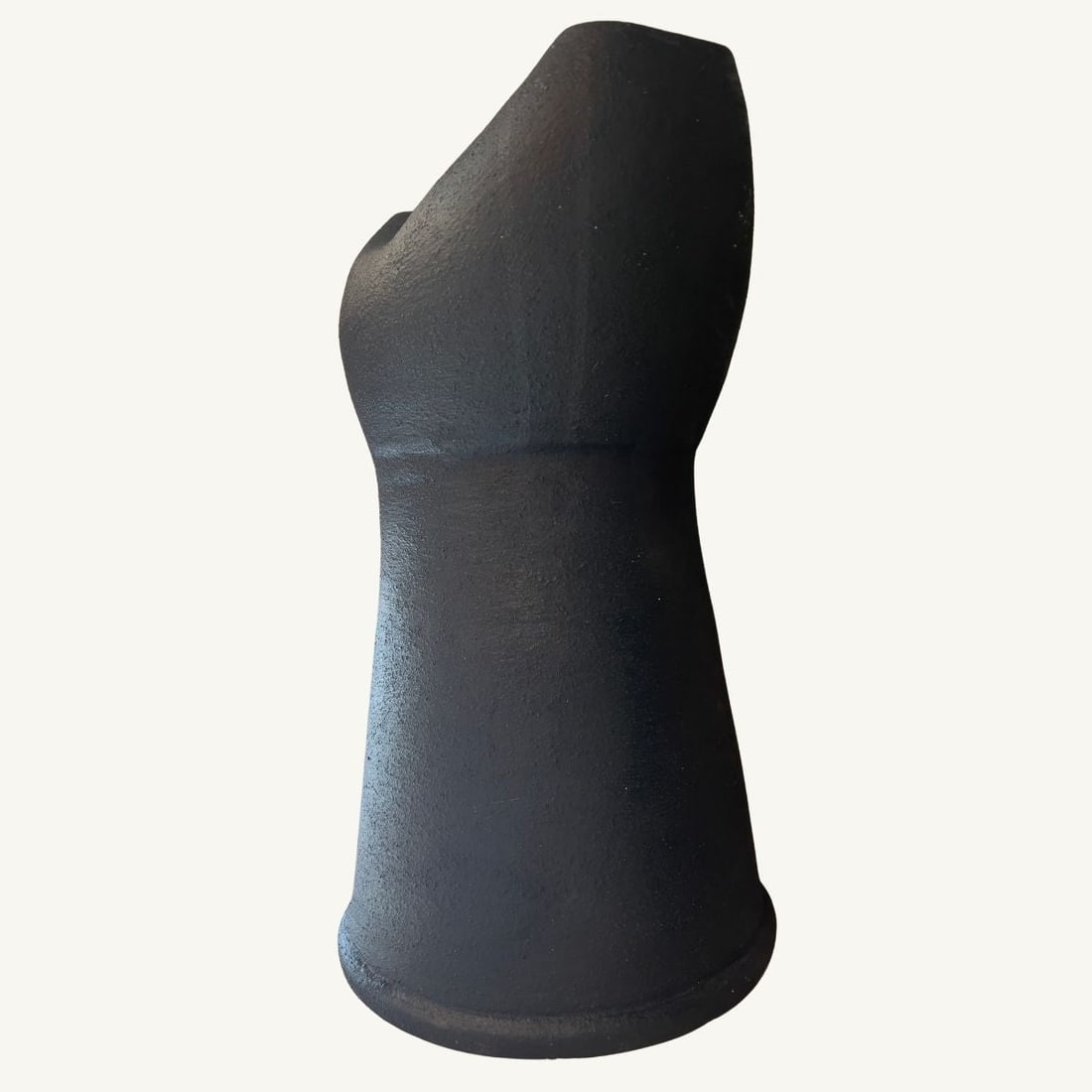 Handmade Sculptural Terracotta Vase – Minimalist Home Decor - 2
