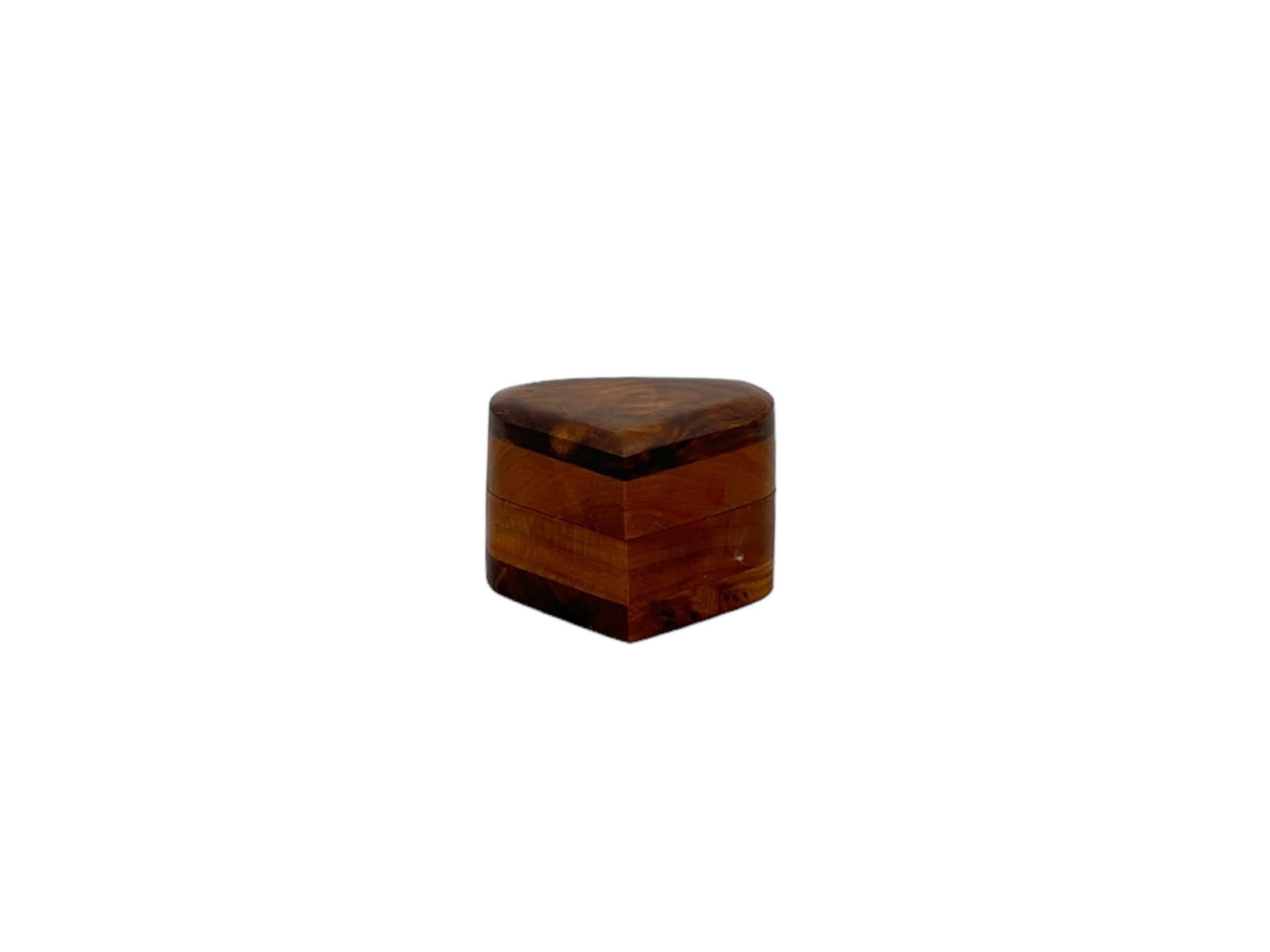 Handcrafted Thuya Burl Wood Jewelry Box - 5