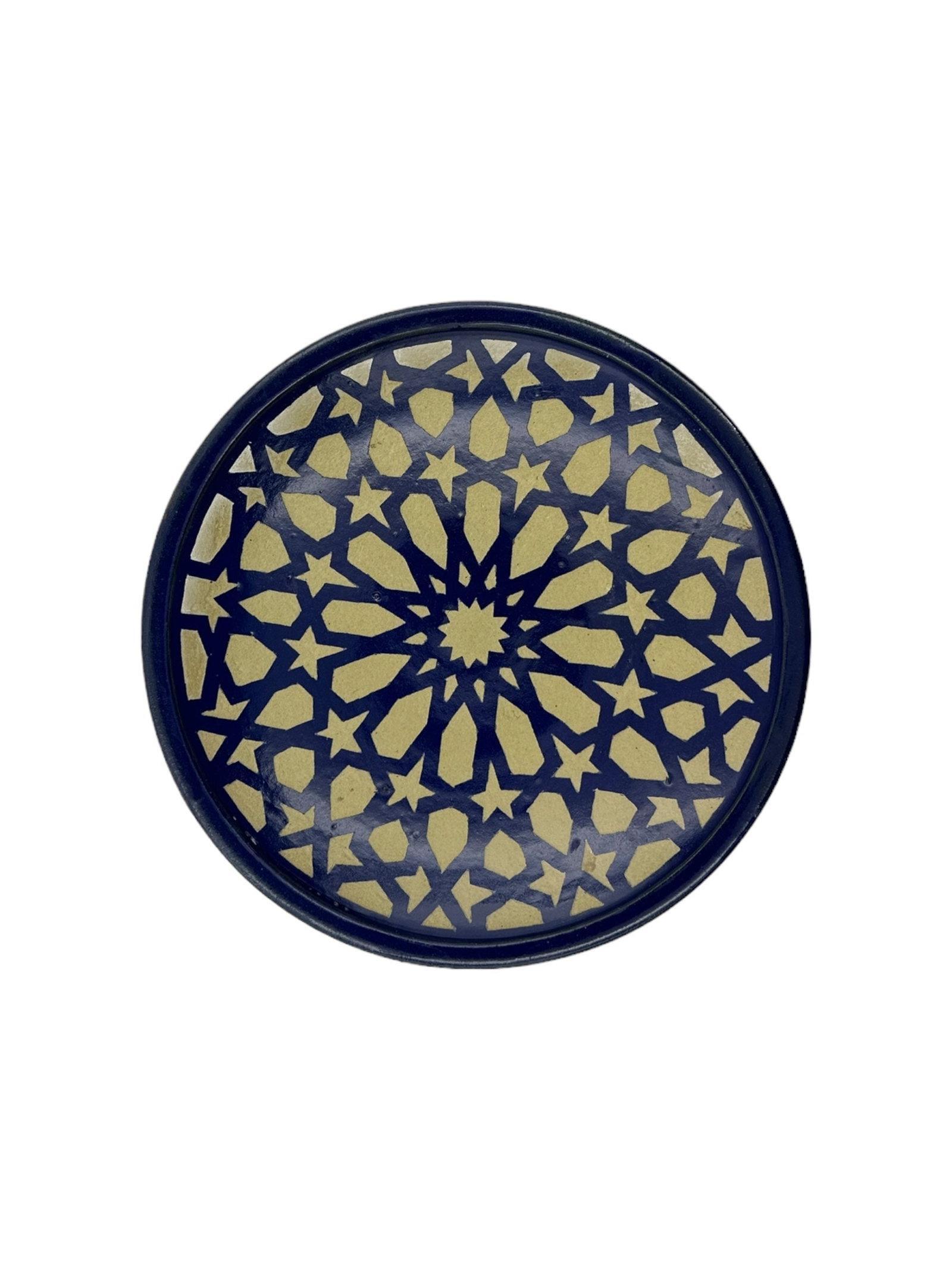 Handcrafted Indigo Clay Pottery Plates – Natural Pigments - 7