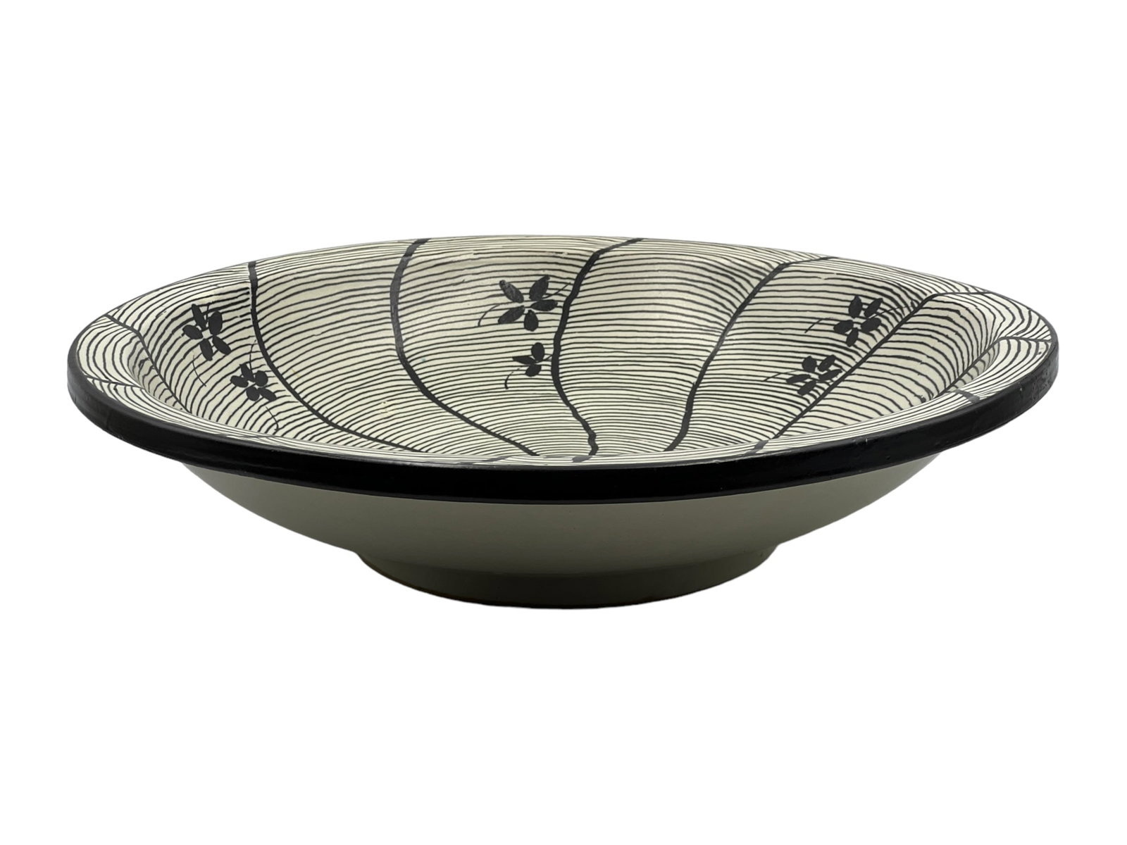 Handcrafted Clay Pottery Plate – Natural Pigments - 2