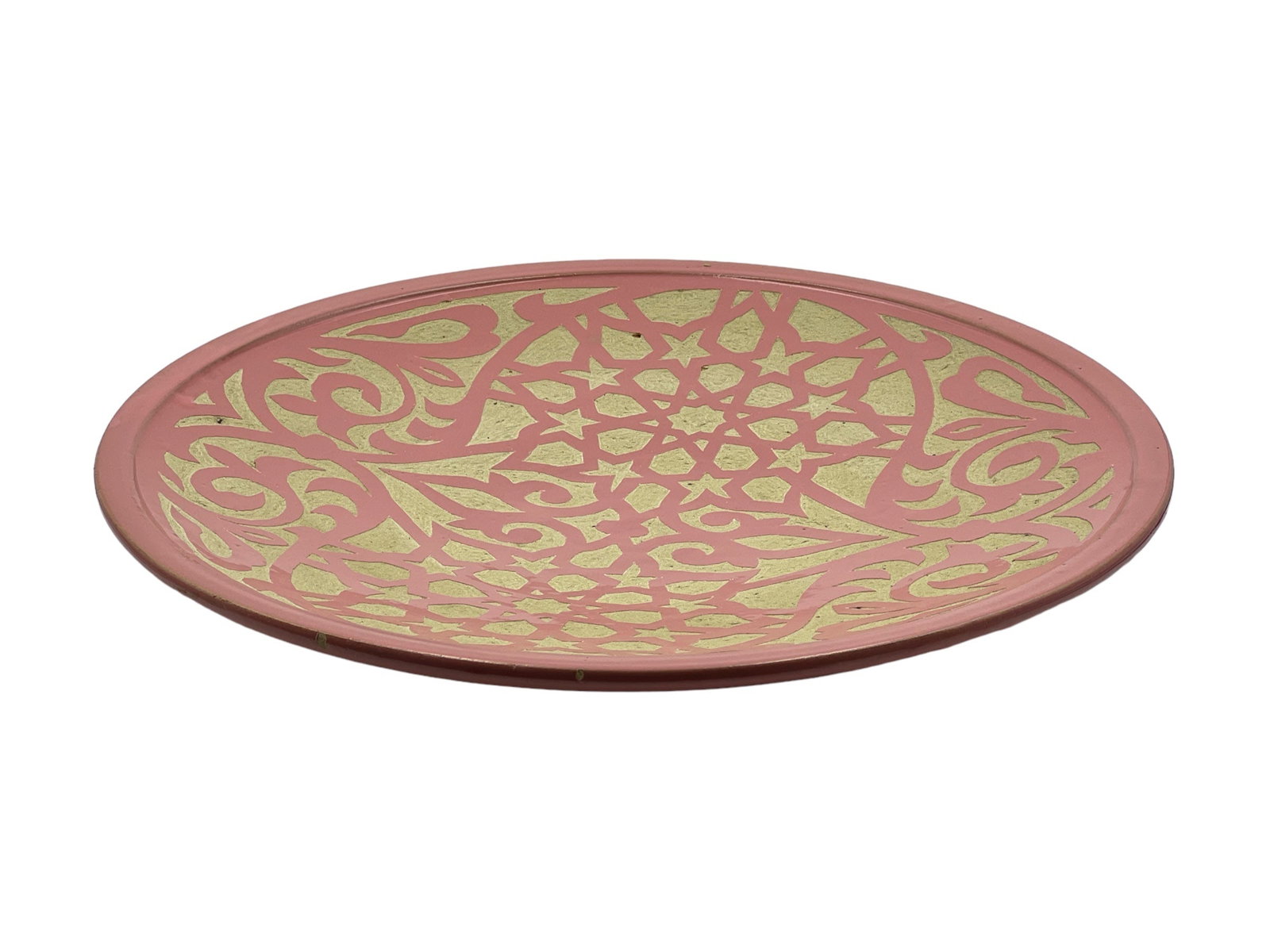 Handcrafted Pink Clay Pottery Plates – Natural Pigments - 2