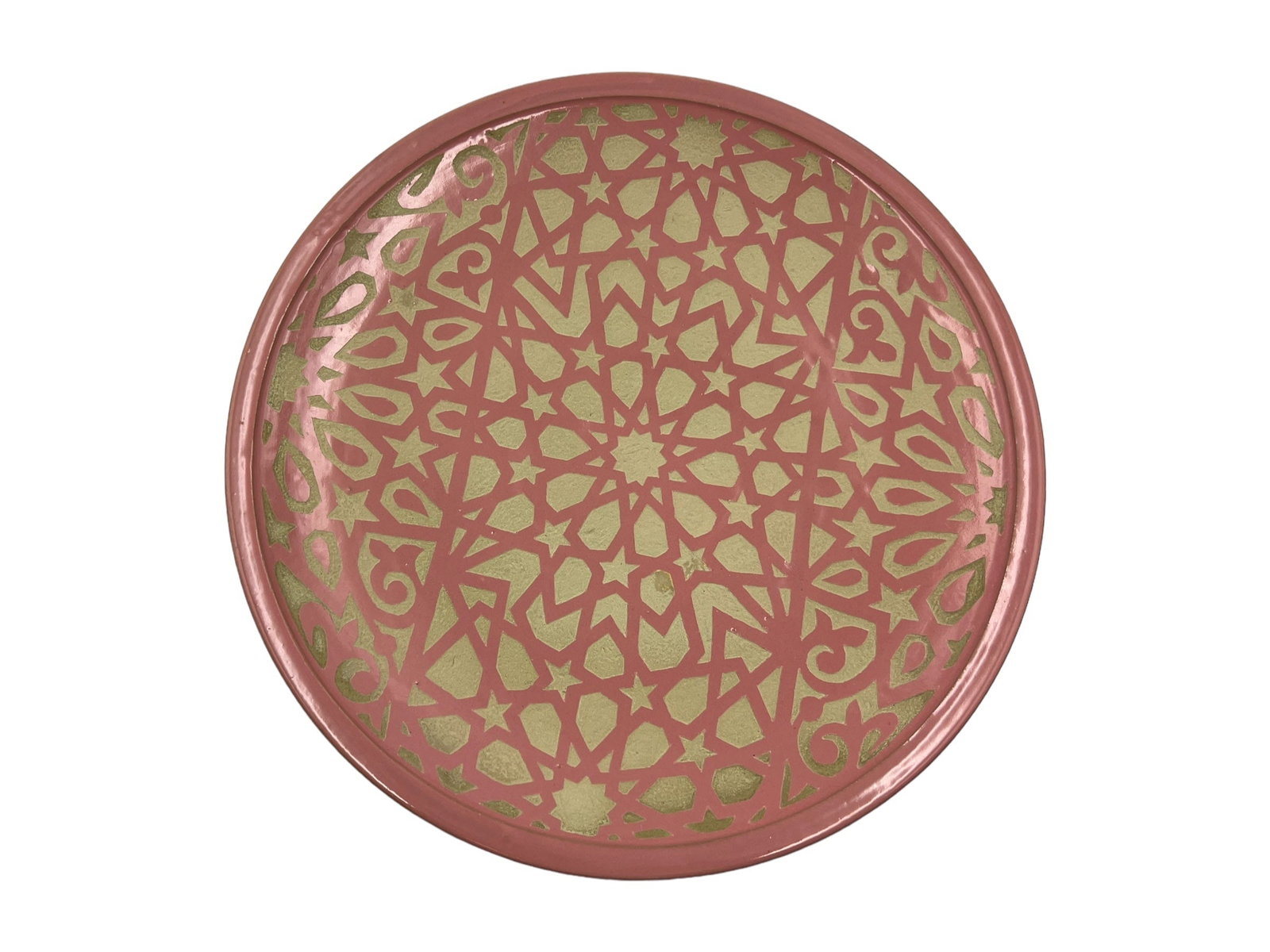 Handcrafted Pink Clay Pottery Plates – Natural Pigments - 4