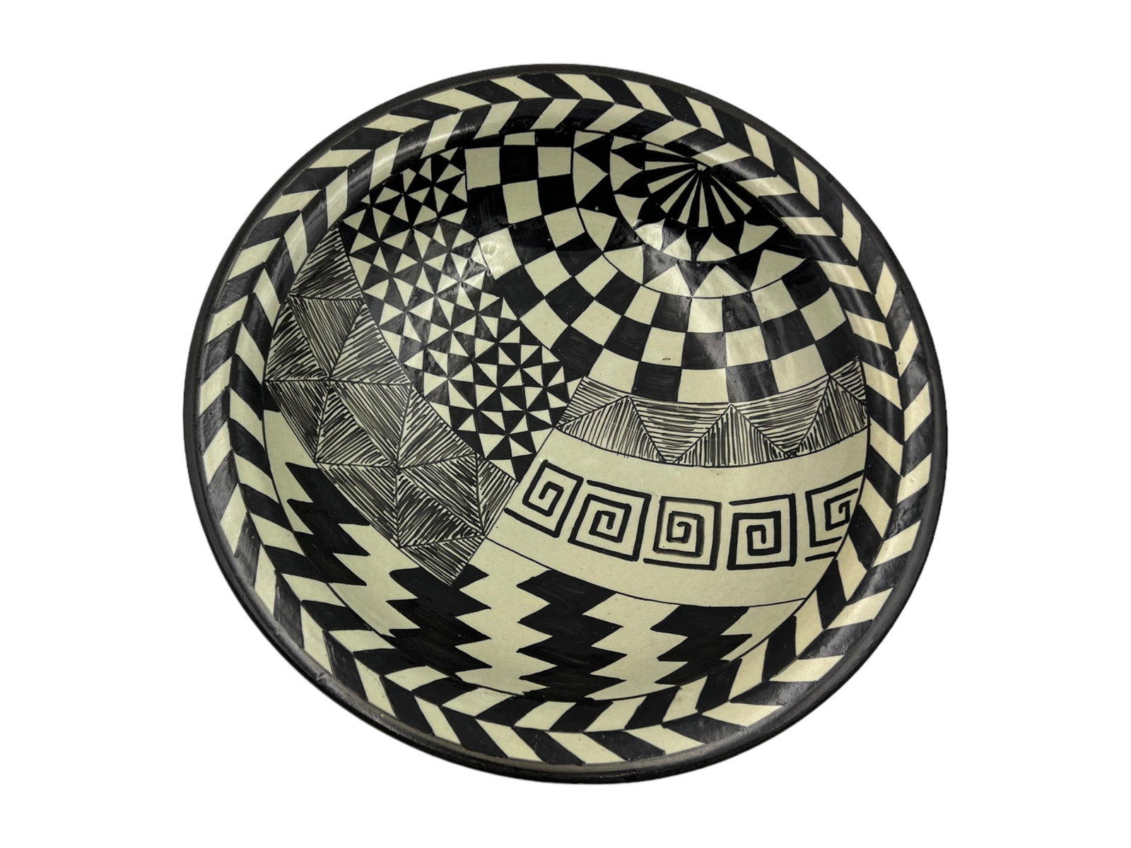 Handcrafted Clay Pottery Plate – Natural Pigments - 2