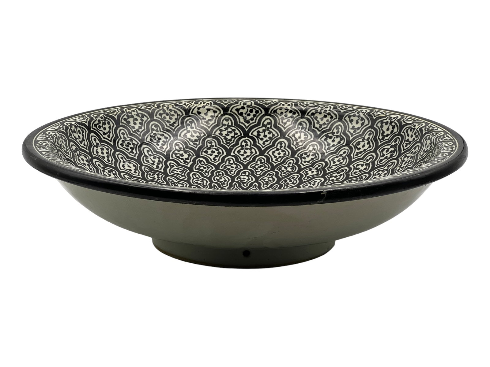 Handcrafted Clay Pottery Plate – Natural Pigments - 2