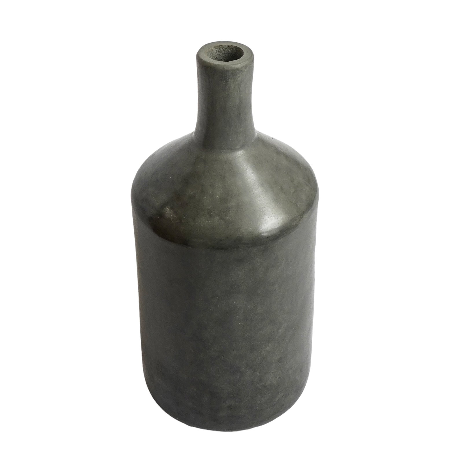 Neutral Tadelakt Plaster Vase – Handcrafted Sculptural Decor - 3