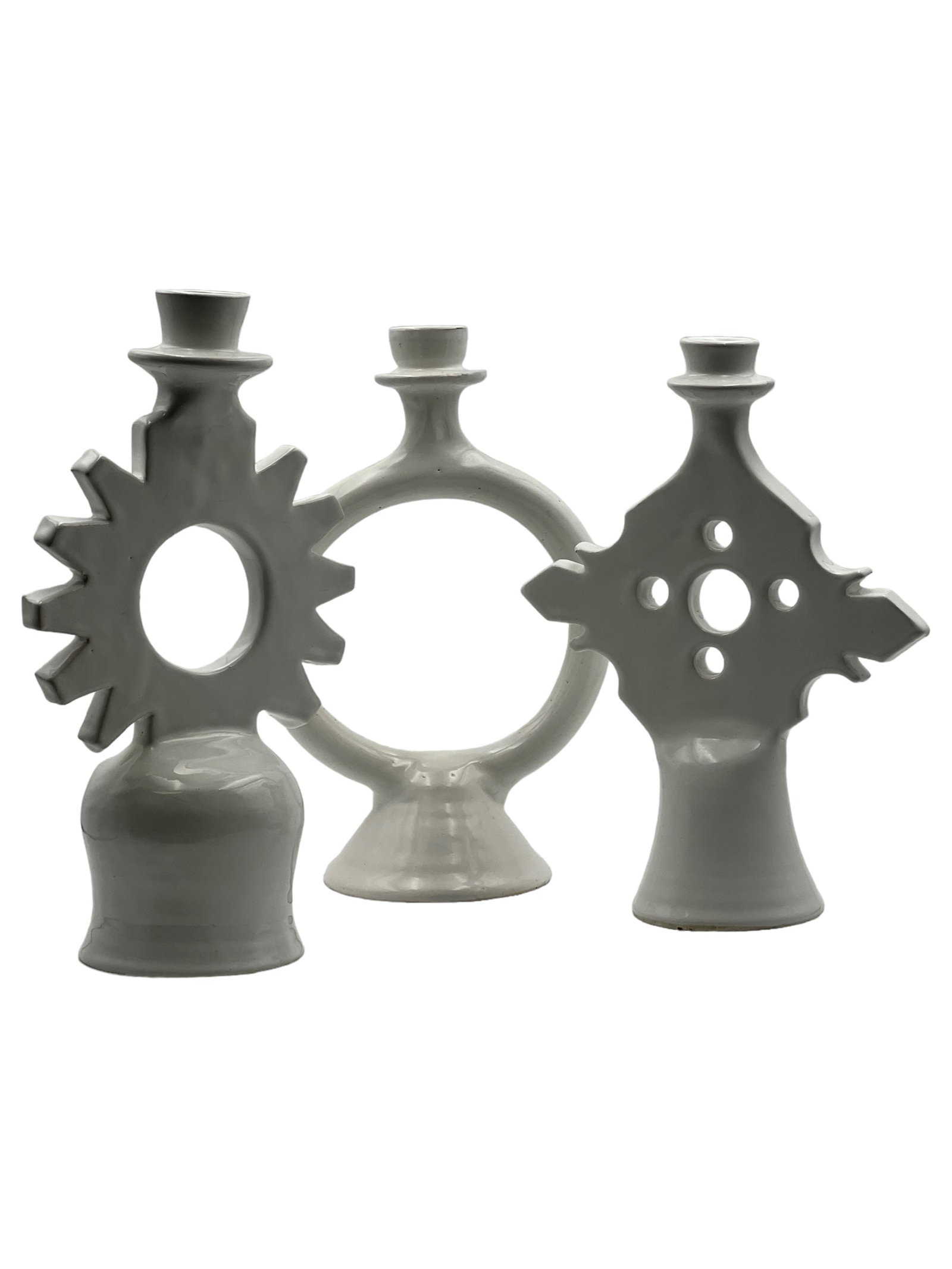 Handcrafted Clay Pottery Candle Holder – Natural Pigments - 5