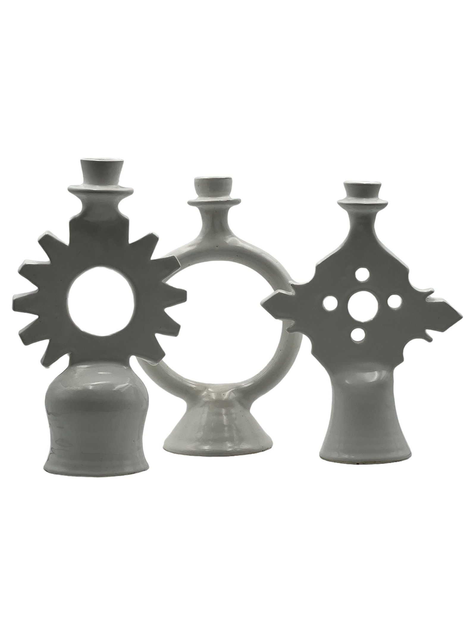 Handcrafted Clay Pottery Candle Holder – Natural Pigments - 6