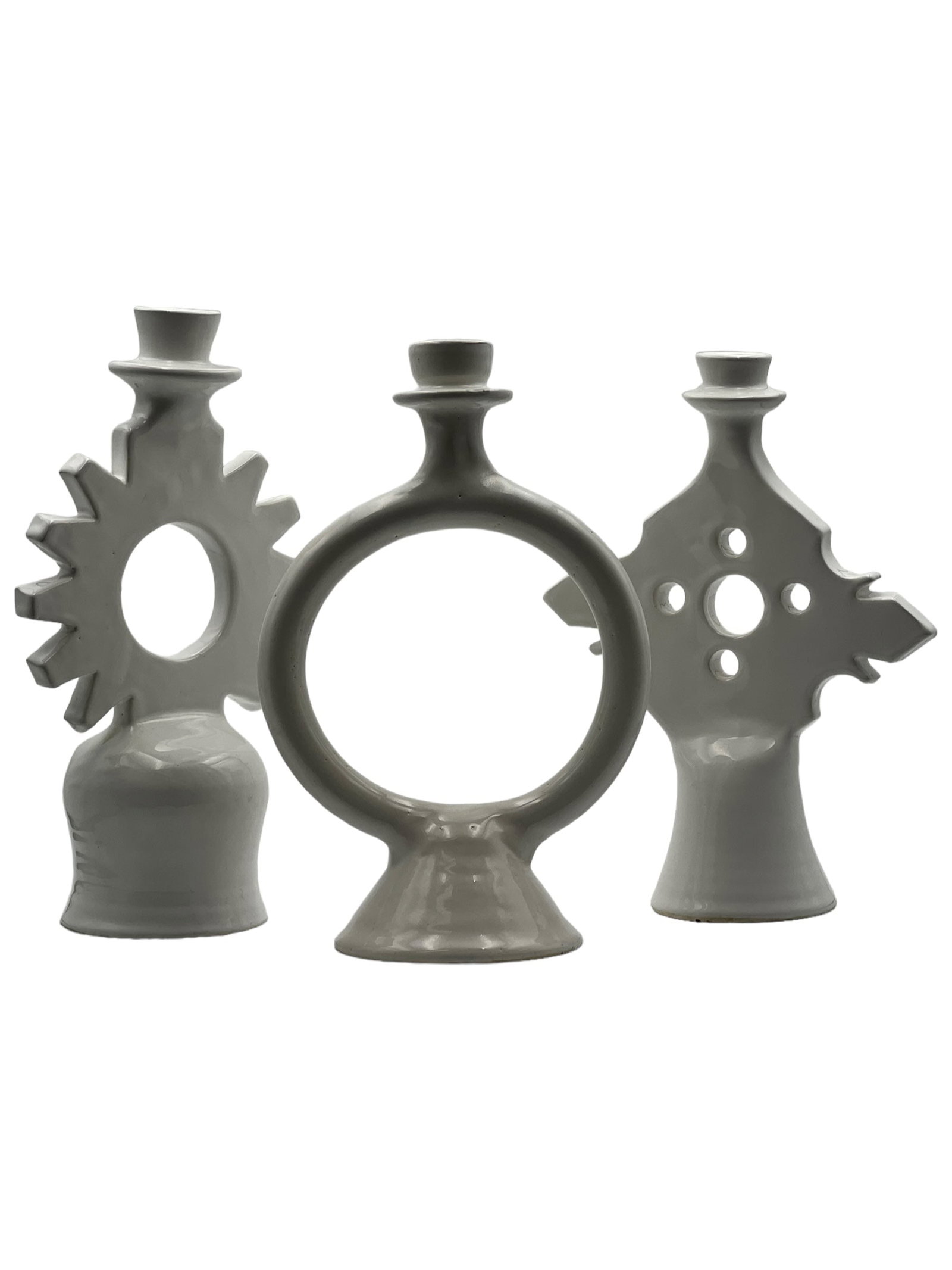 Handcrafted Clay Pottery Candle Holder – Natural Pigments - 7