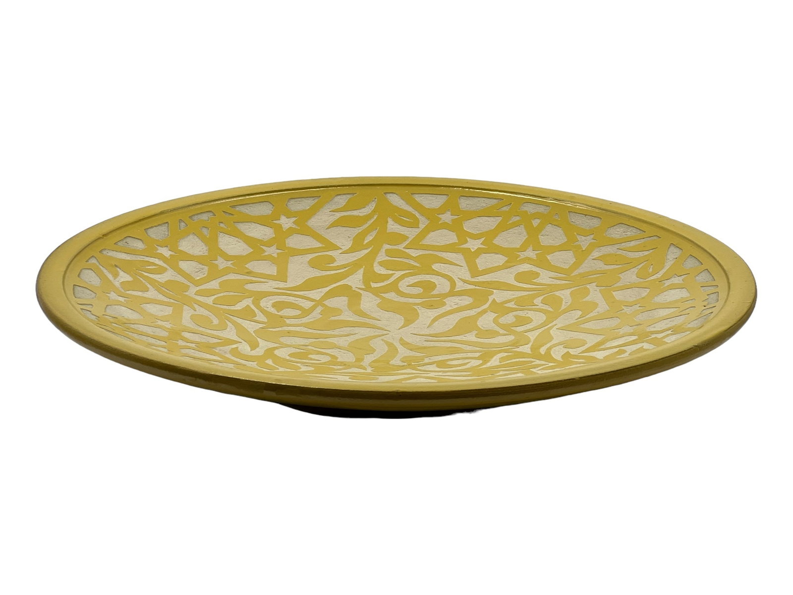Handcrafted Turmeric Clay Pottery Plates – Natural Pigments - 2