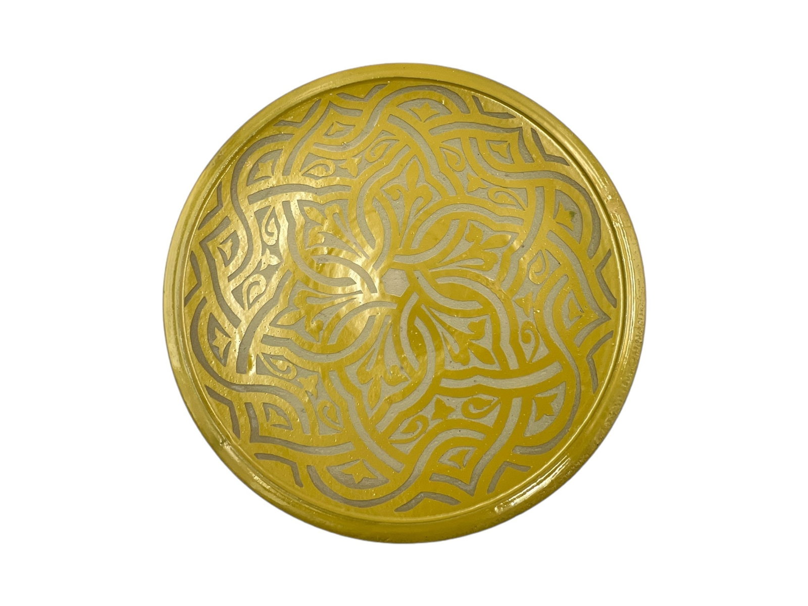 Handcrafted Turmeric Clay Pottery Plates – Natural Pigments - 4