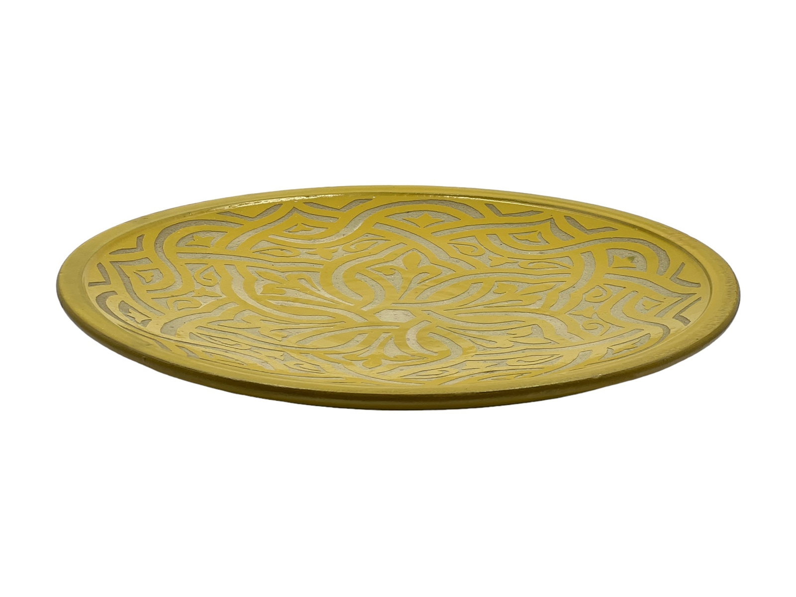 Handcrafted Turmeric Clay Pottery Plates – Natural Pigments - 5