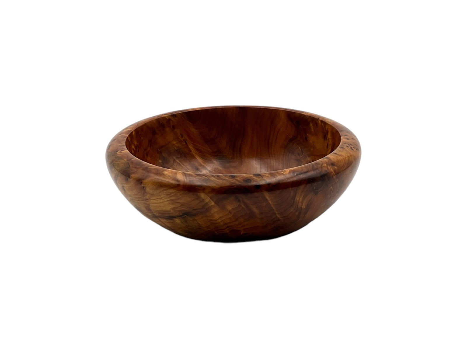 Handcrafted Thuya Wood Bowls – Set of 6 - 7
