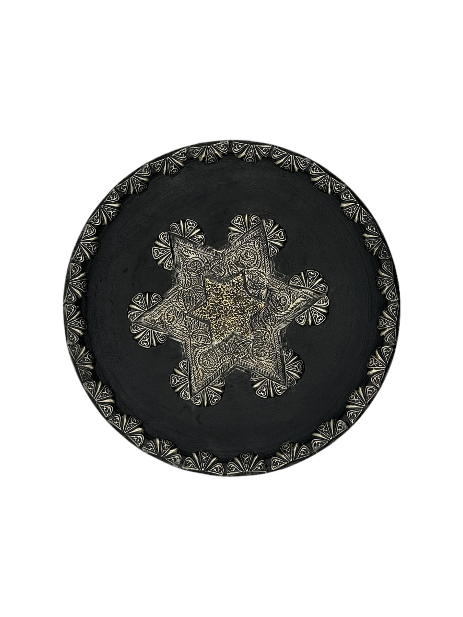 Handcrafted Copper-Tone Clay Pottery Plate – Natural Pigments - 2