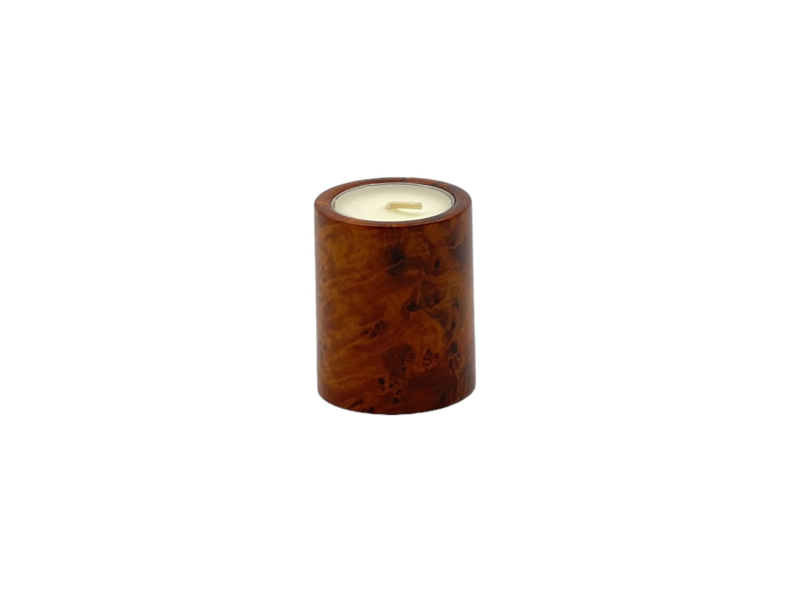 Thuya Wood Candle Holders – Set of 2 - 2