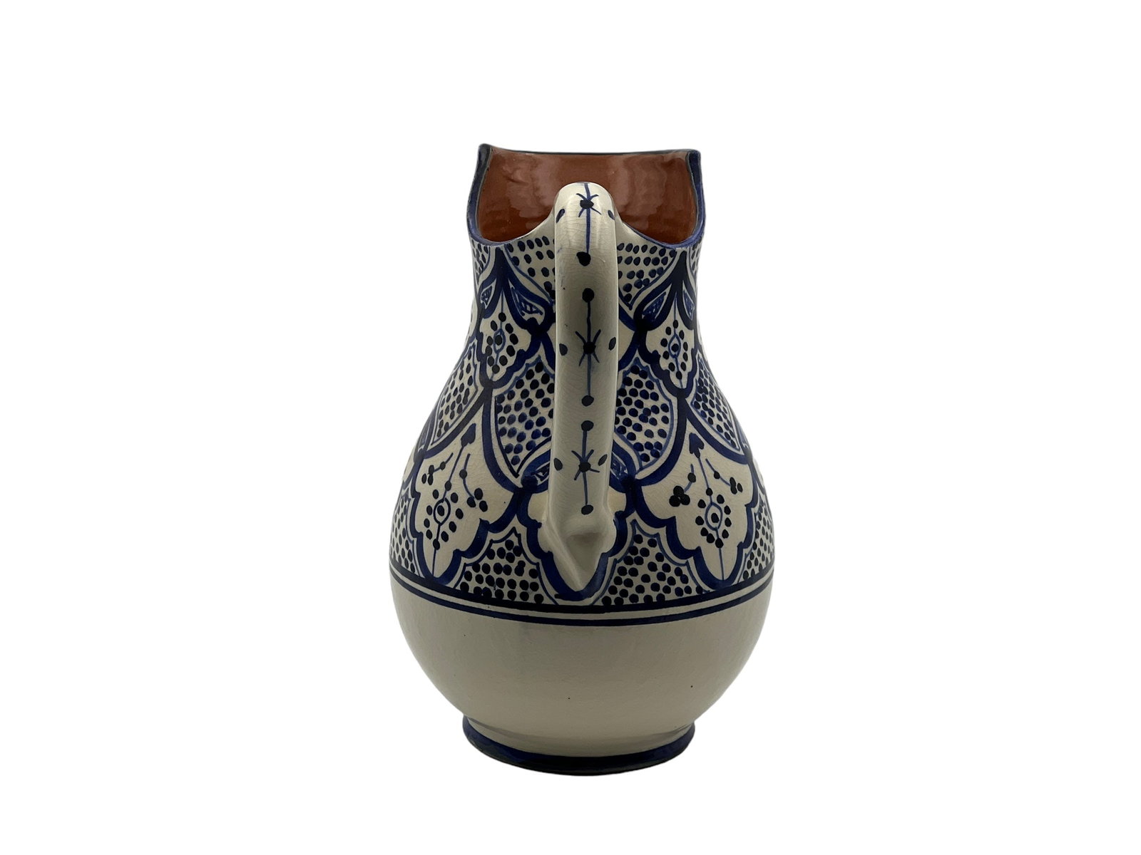 Handcrafted Clay Pottery Carafe – Natural Pigments - 2