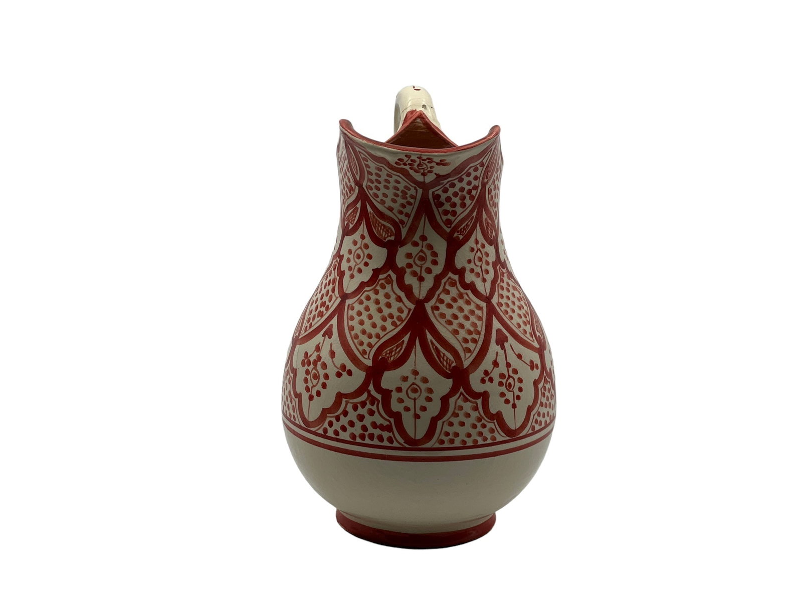 Handcrafted Clay Pottery Carafe – Natural Pigments - 5