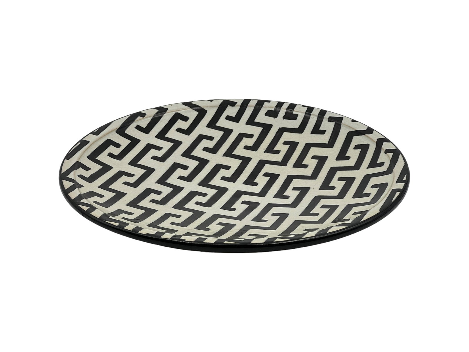 Handcrafted Clay Pottery Plate – Natural Pigments - 2