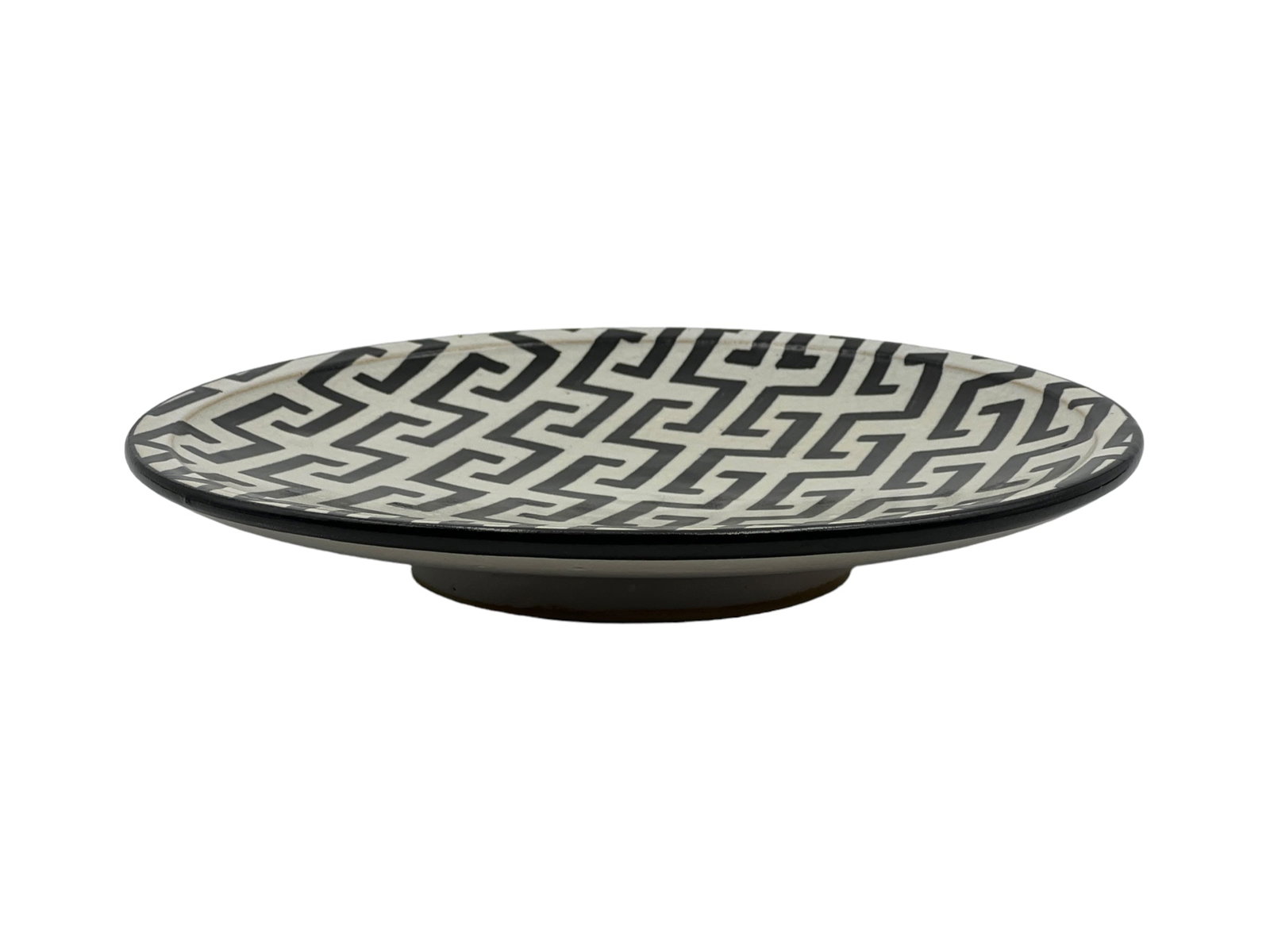 Handcrafted Clay Pottery Plate – Natural Pigments - 3