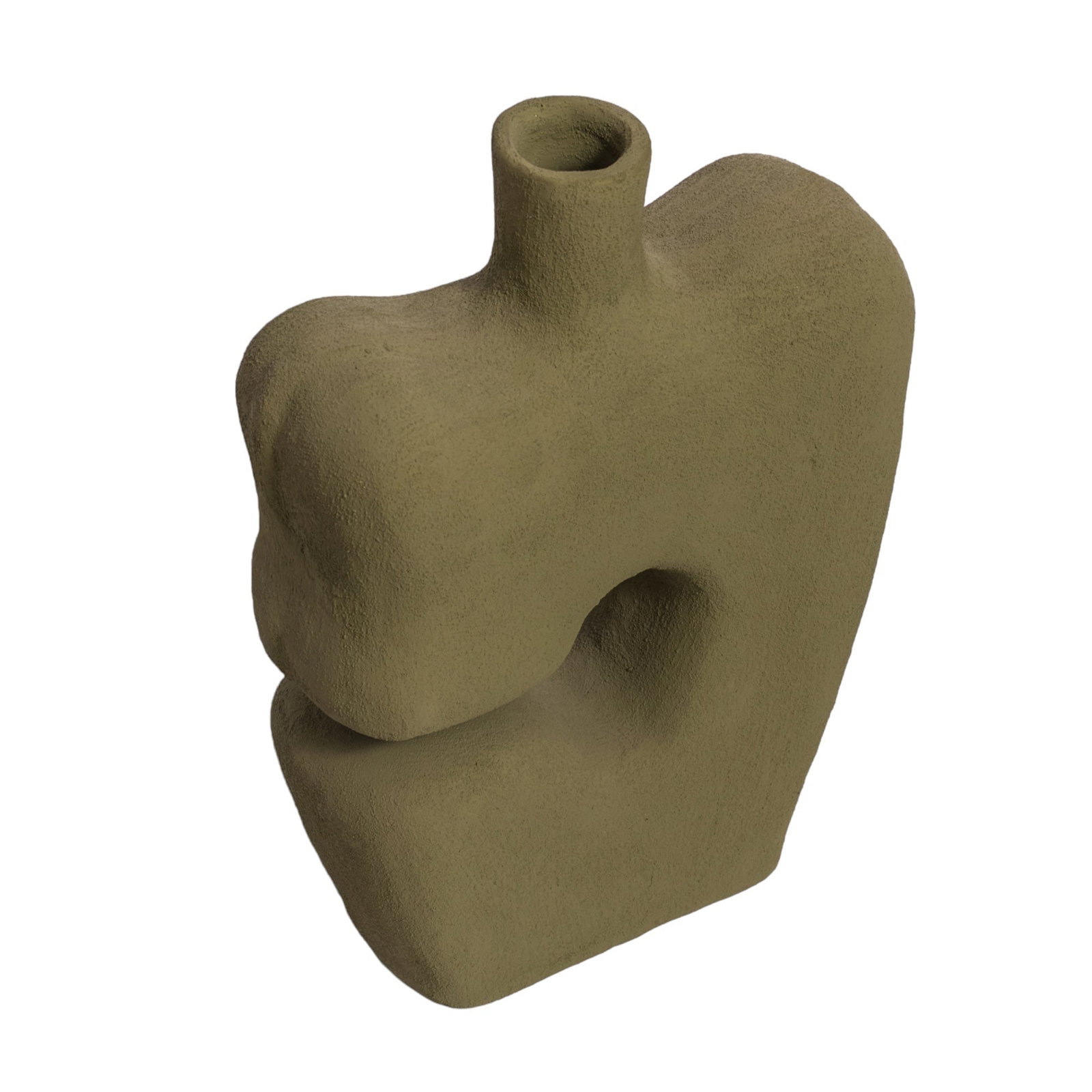 Minimalist Handcrafted Terracotta Vase - 2