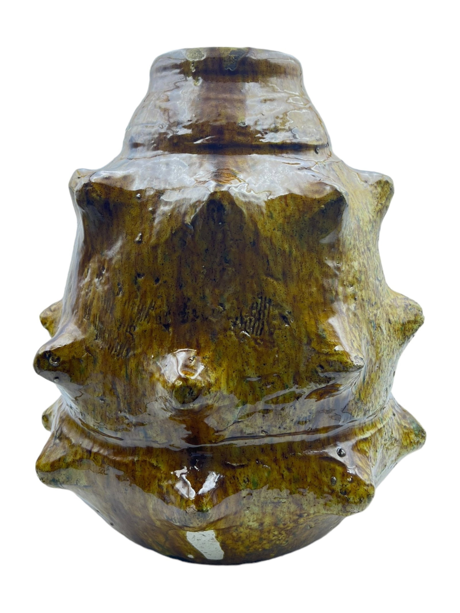Handcrafted Tamegroute Pottery Spike Vase – Natural Glaze: Tam Spike Vase Tamegroute pottery vase is a carefully crafted piece combining practical function with a distinctive, timeless design. Ideal for personal use, gifting, or adding a refined decorative to