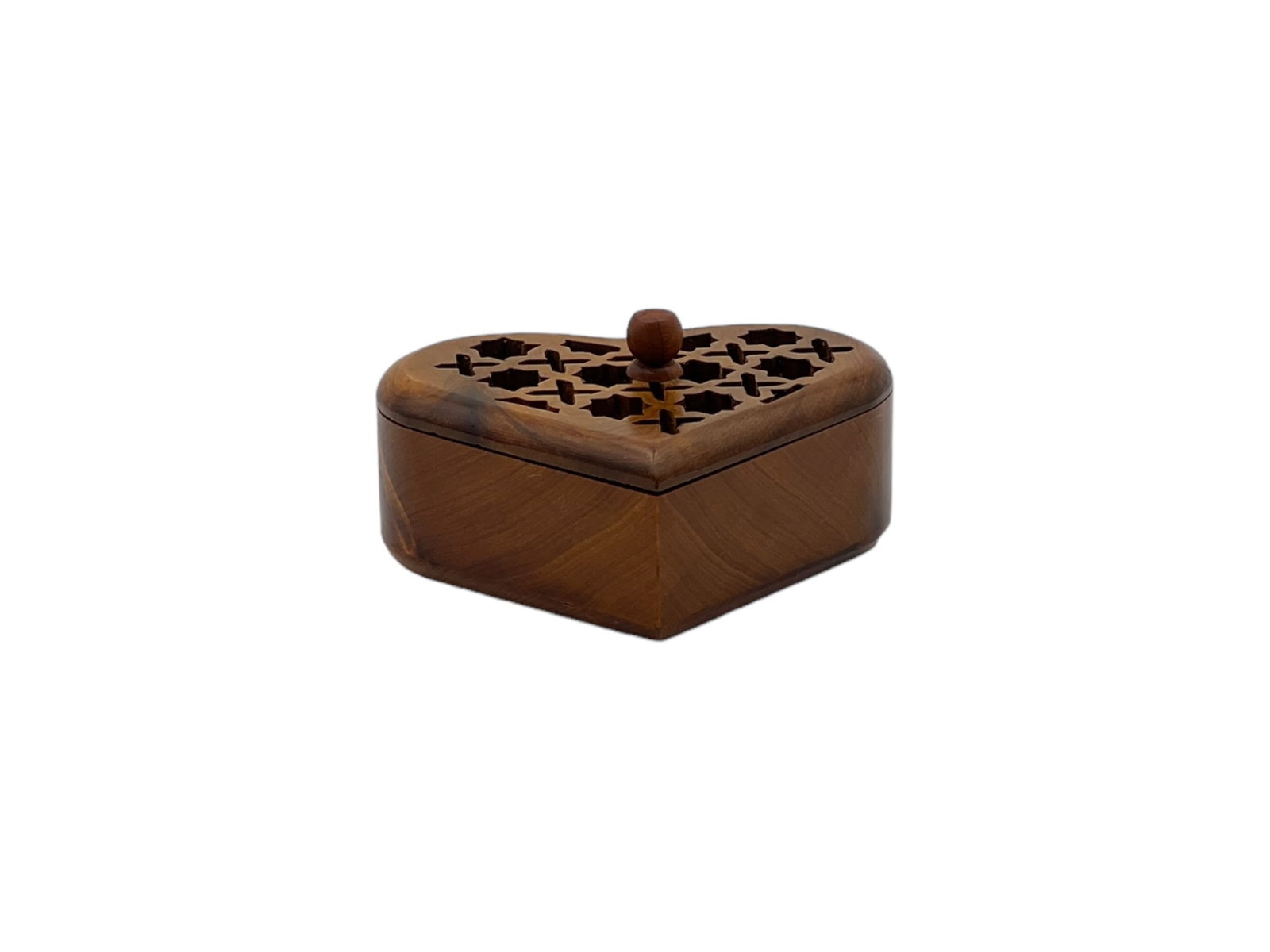 Handcrafted Thuya Burl Wood Jewelry Box - 3