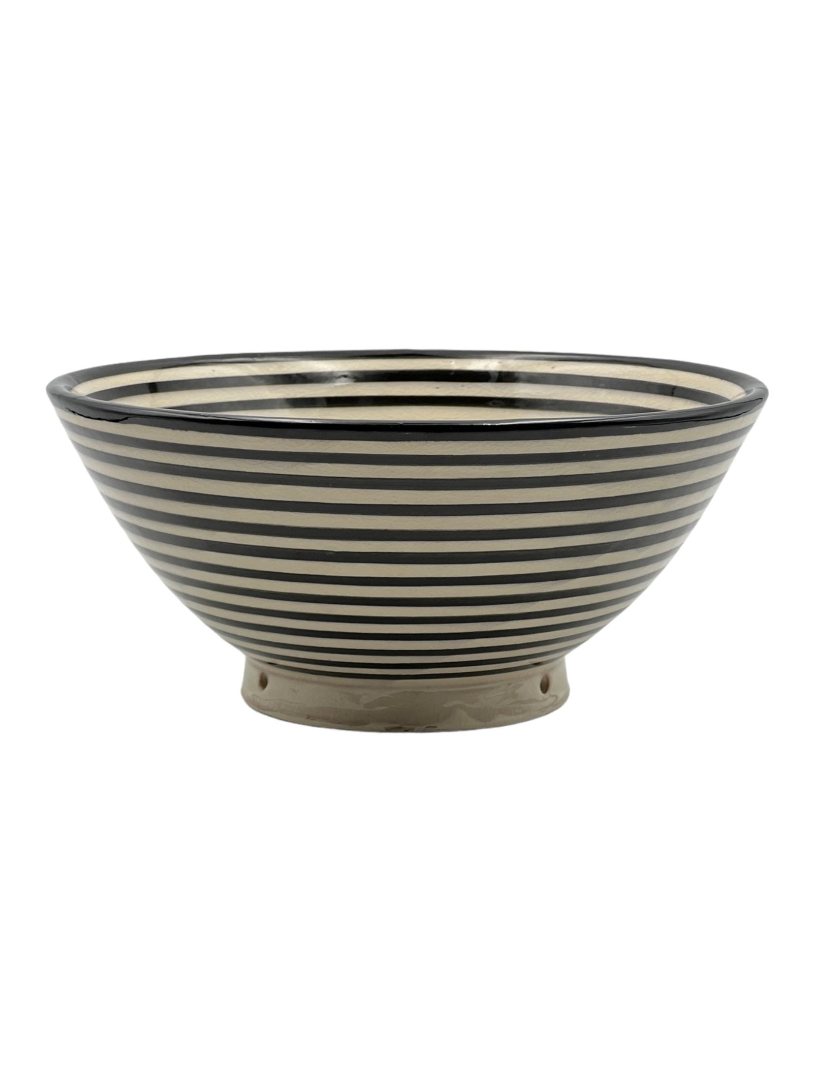 Vintage Handcrafted Clay Pottery Bowl – Natural Pigments - 3