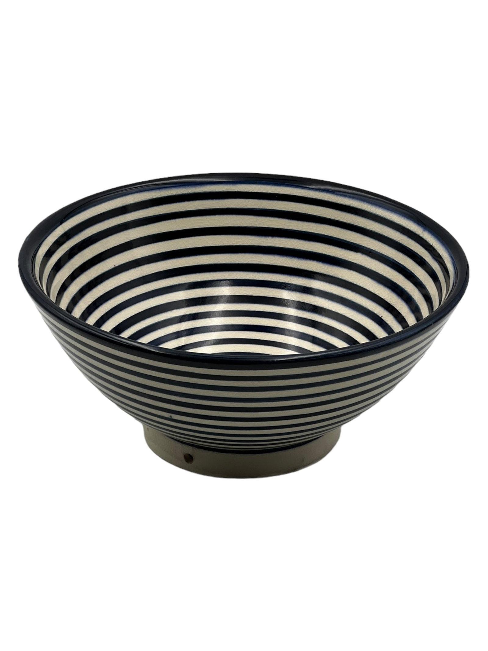 Vintage Handcrafted Clay Pottery Bowl – Natural Pigments - 5