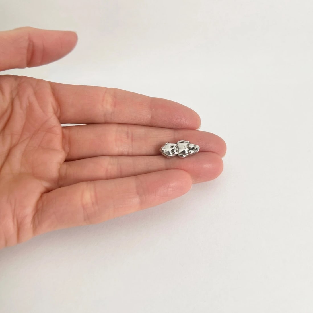 Vintage 1940's Baby Kewpie Doll Pin Brooch Sterling Silver, 1.93 Grams - 3