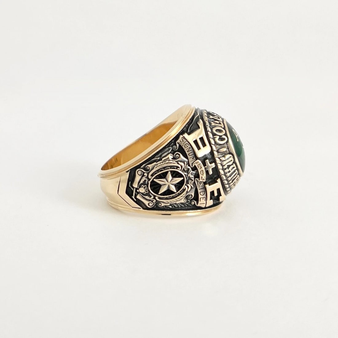 Vintage 1985 Men's Collegium Manhattanensis Class Ring 14K Yellow Gold, 24.18 Gr - 7