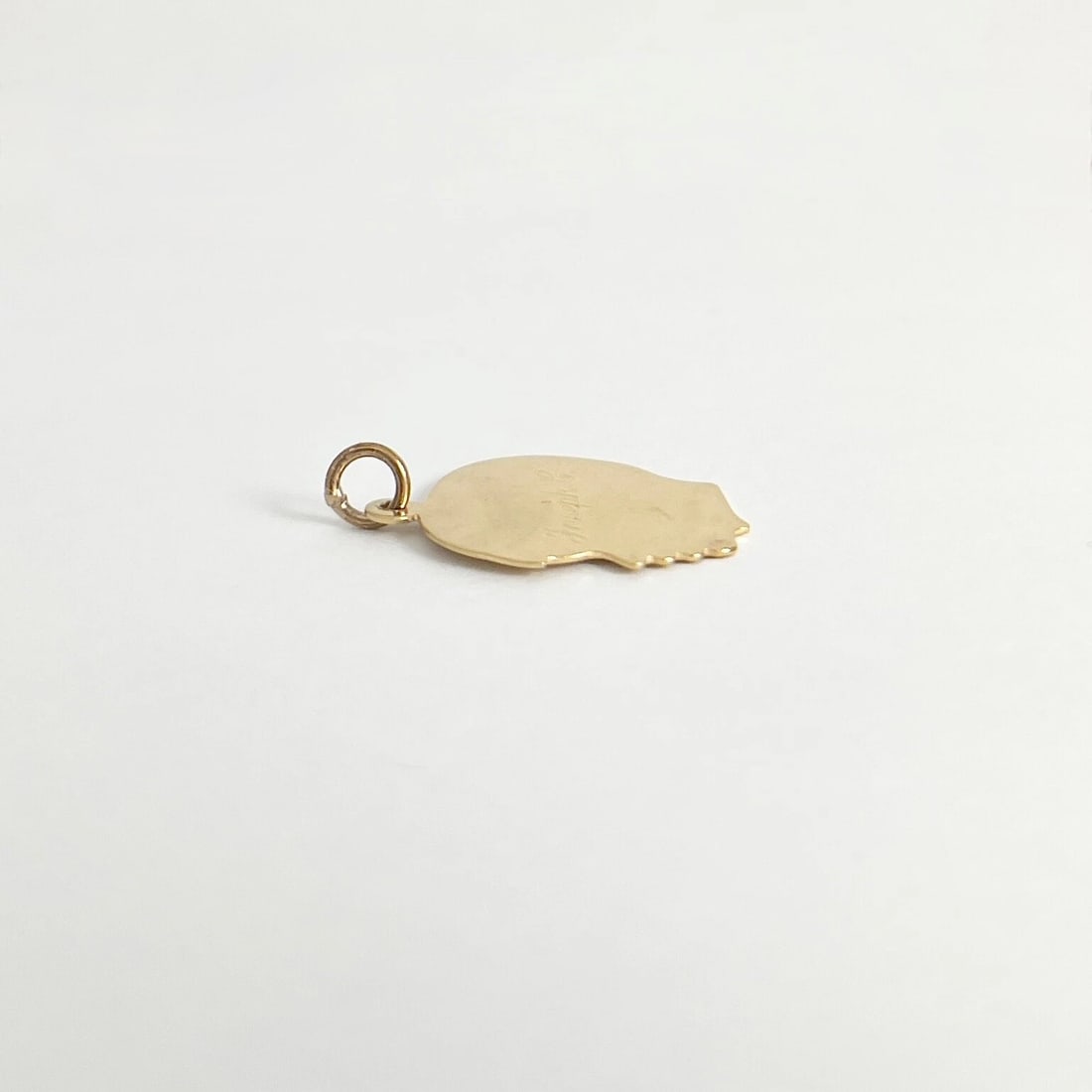 Vintage 1960's 1970's Joseph Boy Head Pendant Charm 14K Yellow Gold 2.37 Gr - 5