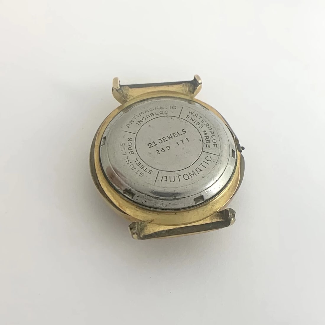 Antique Mulco Yellow Gold-Plated Stainless Steel Watch, 33 mm, 35.65 Gr - 7