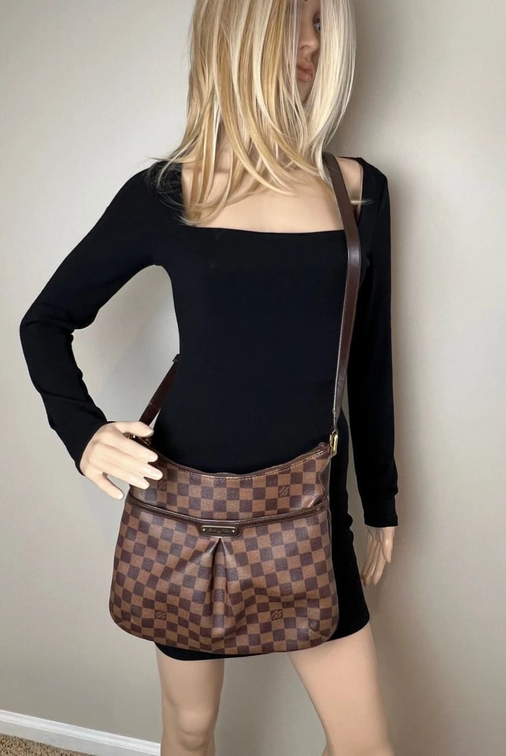 Louis Vuitton Damier Ebene Bloomsbury PM Messenger Crossbody - 14