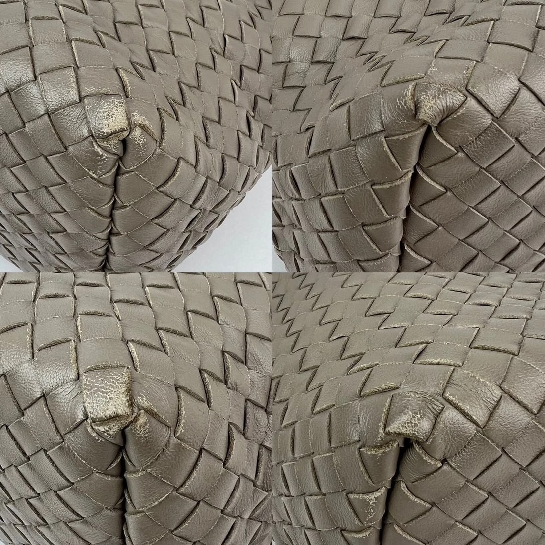 Bottega Veneta Garda Intrecciato Nappa Medium Beige Handbag - 17