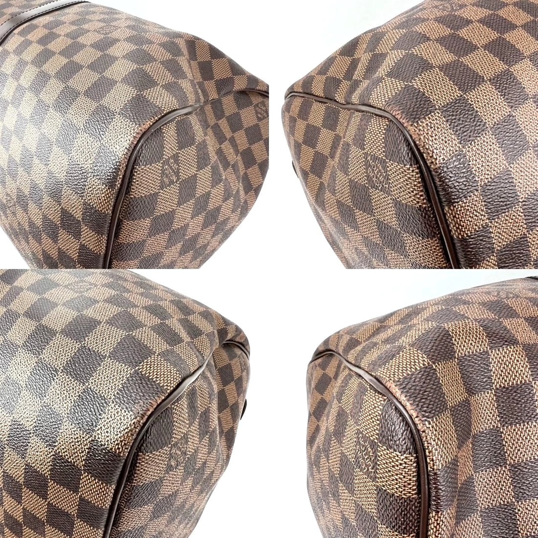 Louis Vuitton Keepall 50 Damier Ebene Canvas Duffle Bag - 15