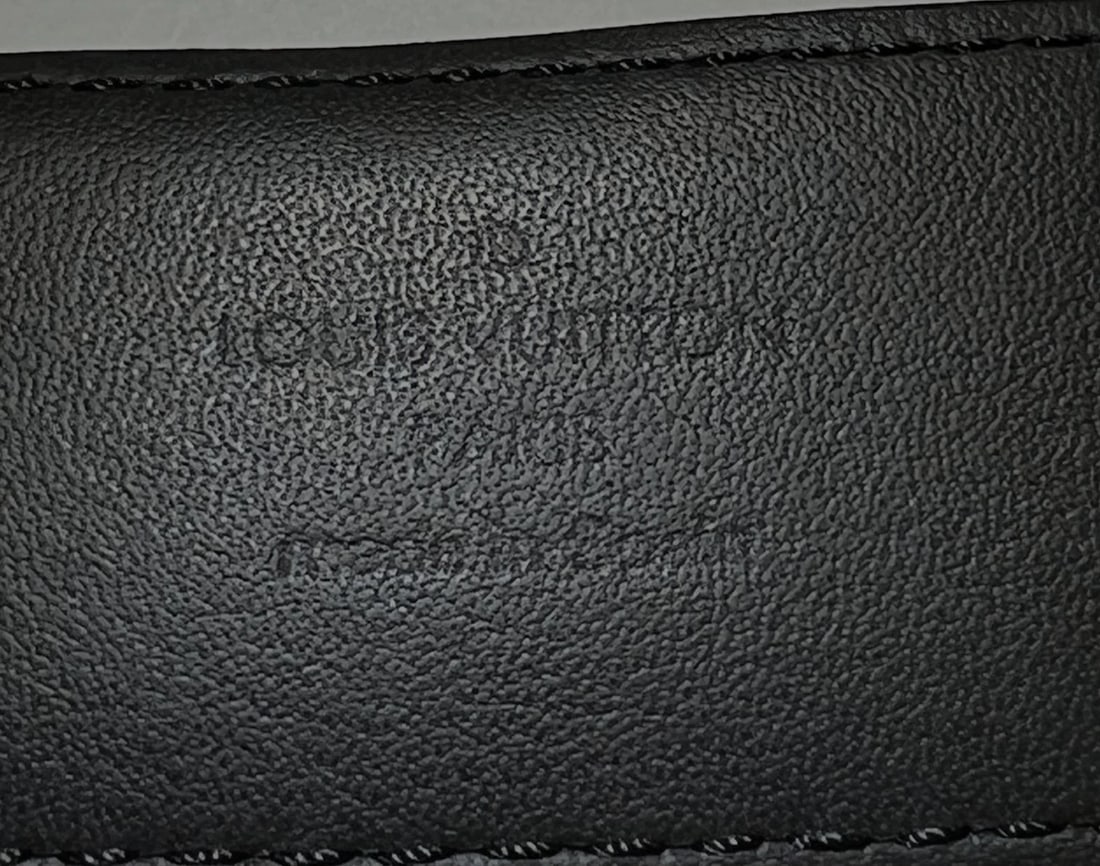 Louis Vuitton Pont Neuf 35mm Belt 95/38 Men's - 11