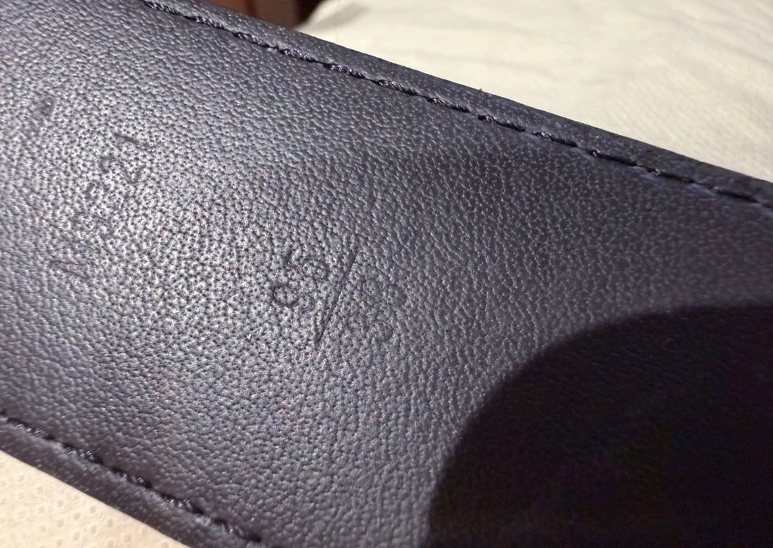 Louis Vuitton Pont Neuf 35mm Belt 95/38 Men's - 7