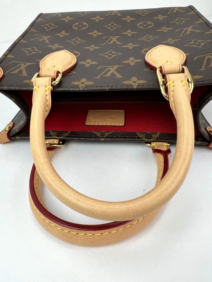 Louis Vuitton Sac Plat BB Monogram Tote Bag - 9