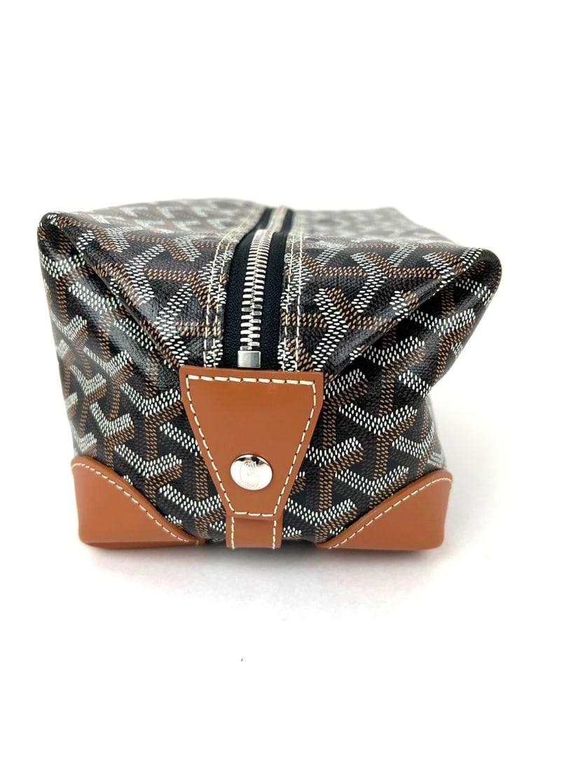 Goyard Goyardine Boeing 25 Trousse De Toilette Black Case - 12